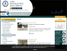 Tablet Screenshot of escuelaspiasmalvarrosa.org